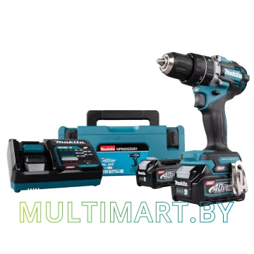 Ударная дрель-шуруповерт Makita HP002GD201 (с 2-мя АКБ, кейс)
